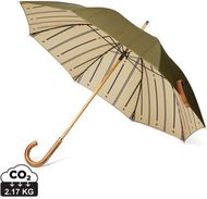 VINGA Bosler AWARE kierrätetty PET 23" sateenvarjo, vihreä liikelahja logopainatuksella